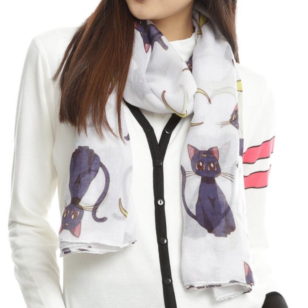 Sailor Moon Luna Oblong Scarf